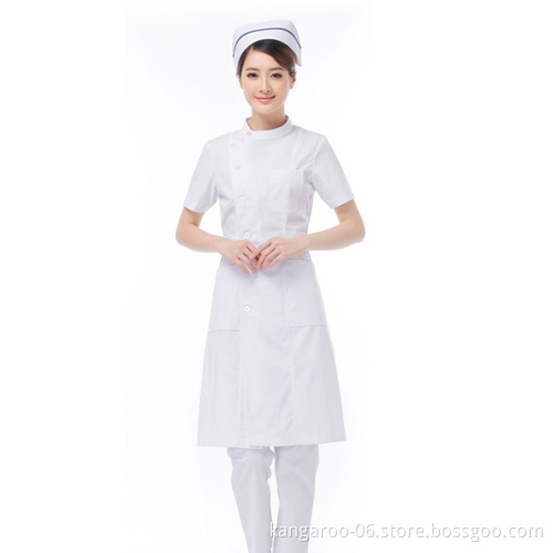 Female Design White Blouses For Women Nurse Uniform In United State